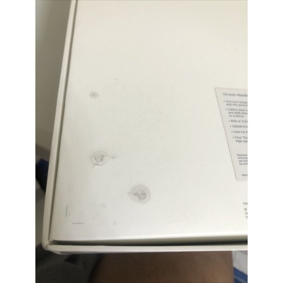 Empty box ONLY-Apple Mac 13-inch Touch Bar MacBook Pro A2159 Space Gray - Picture 7 of 10